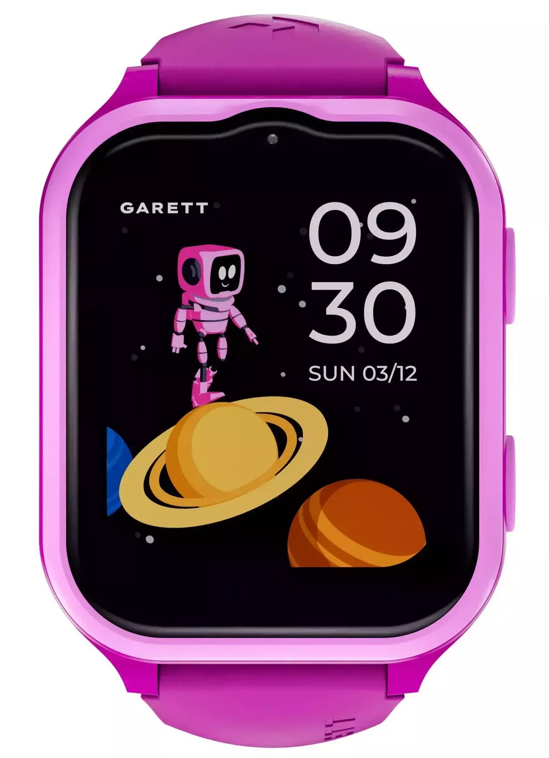 Smartwatch dziecięcy Garett Kids eSIM 4G różowy.  Smartwatch dla dziewczynki, chłopca z whatsapp. Zegarek z GPS dla dziecka. Smartwatch dla dziecka na prezent.5.webp